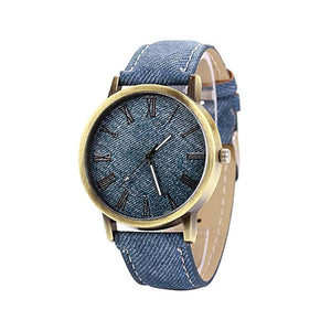 Quartz Watches Denim Design