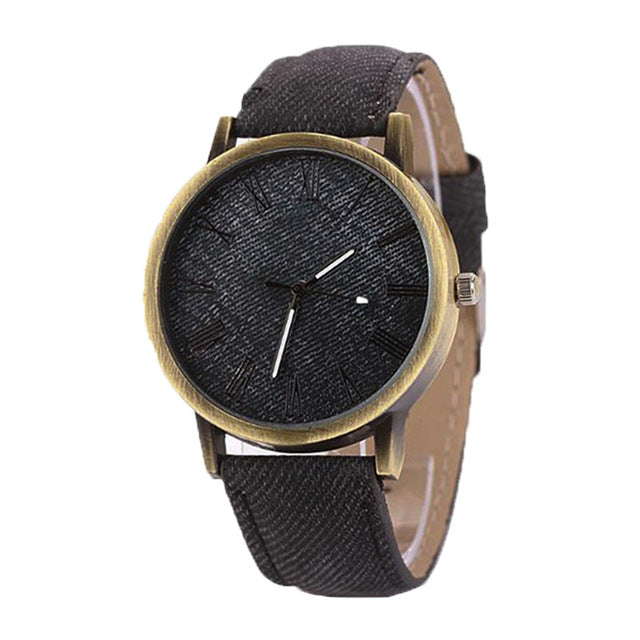 Quartz Watches Denim Design